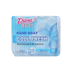 Băng Vệ Sinh Diana Sensi Cool Fresh Hàng Ngày 20M