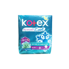 BVS Kotex Đêm Thảo Dược Cool 28cm