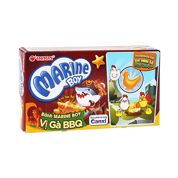 Bánh Marine Boy vị Gà BBQ 35g