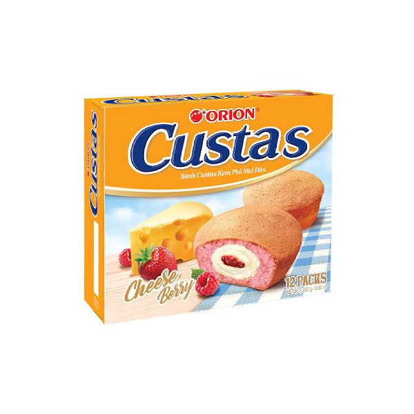 Bánh Custas Phô Mai Dâu 282g