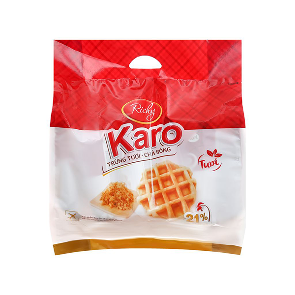 Bánh Karo Trứng Chà Bông 156g