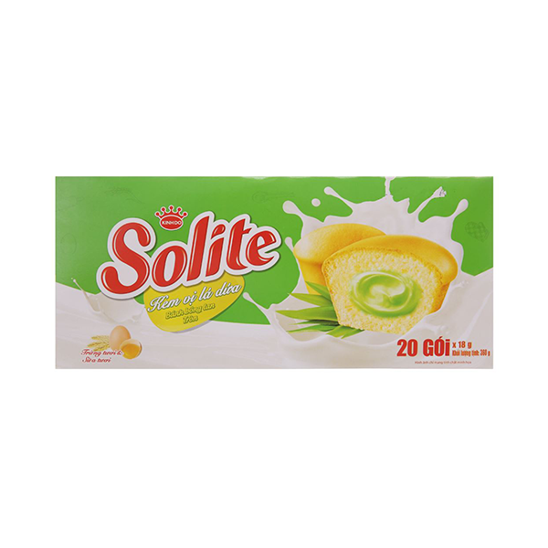 Bông lan Solite Lá Dứa 360g