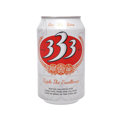 Bia 333 lon 330ml