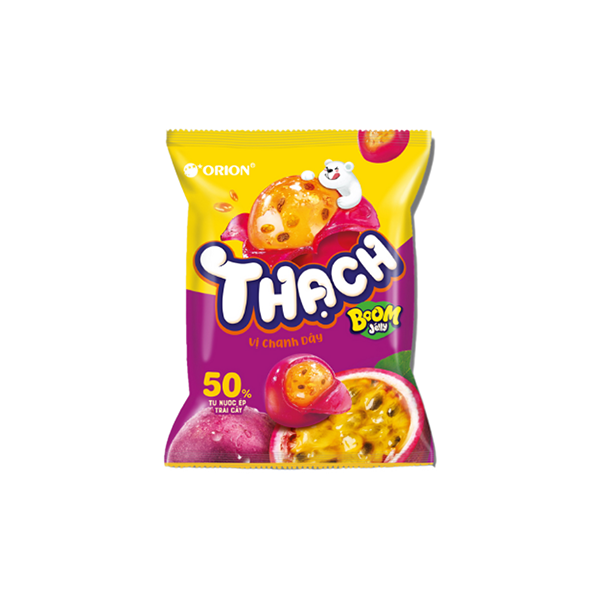 Kẹo Dẻo BOOM Jelly Thạch Chanh Dây 25g