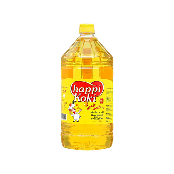 Dầu Ăn Cao Cấp Happi Koki 2L