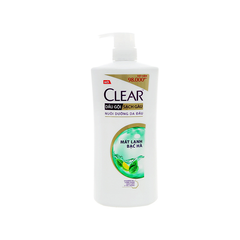 Dầu Gội Clear Mát Lạnh Bạc Hà 880g