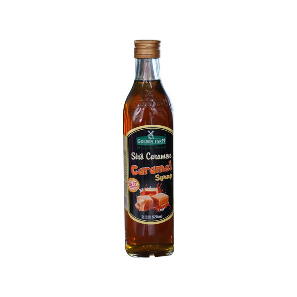 Siro Caramel Golden Farm 520ml