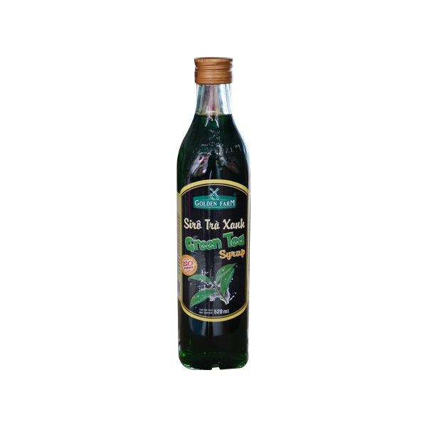 Siro Trà Xanh Golden Farm 520ml