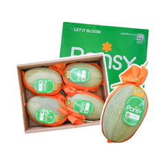 Dưa Lưới Ruột Cam Pansy Melon s2A