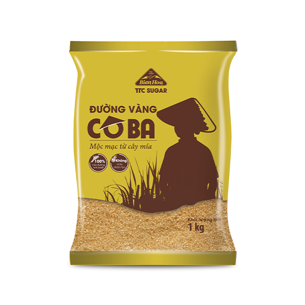 Đường Vàng Biên Hòa Cô Ba 1kg