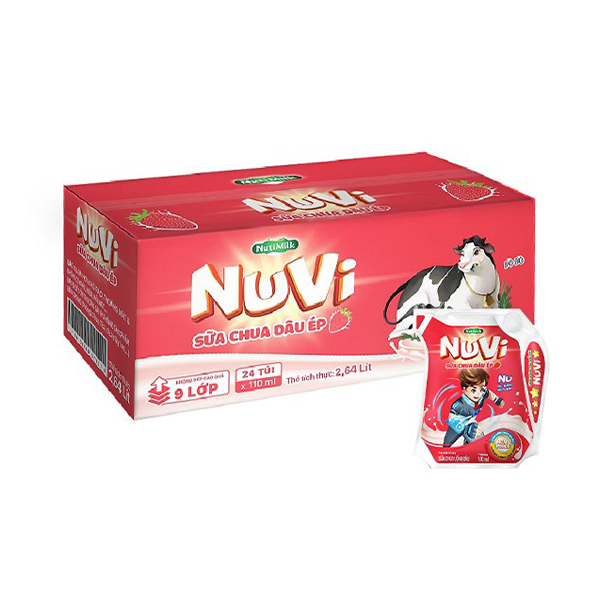 SCU Nuvi Dâu ép 110ml