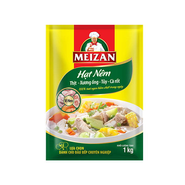 Hạt Nêm Meizan Vị Heo gói 1kg