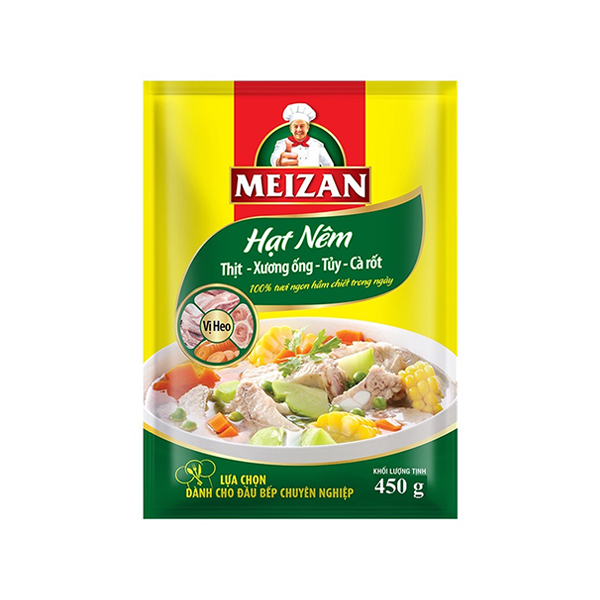 Hạt Nêm Meizan Vị Heo gói 450g