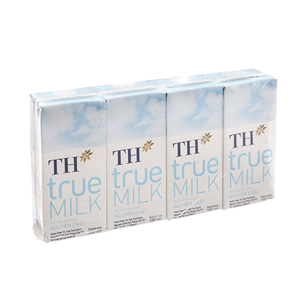 Sữa TH True Milk Nguyên Chất 180ml