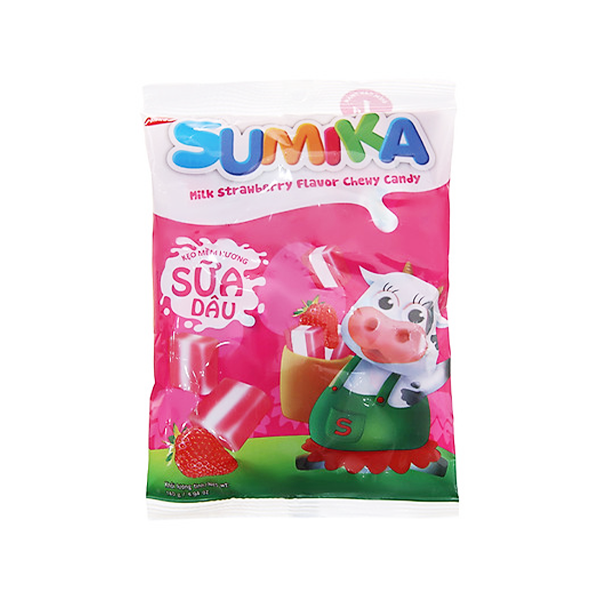 Kẹo Mềm Sumika Dâu 140g