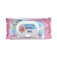 Khăn Giấy Ướt Bobby 100M