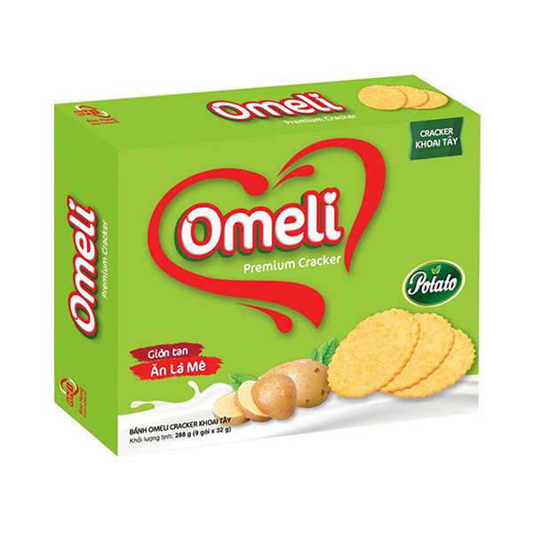 Bánh Quy Khoai Tây Omeli 288g