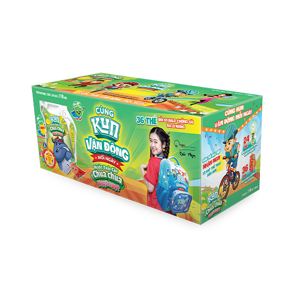 Sữa Kun Trái Cây Chua Chua Ngọt Ngọt túi 110ml
