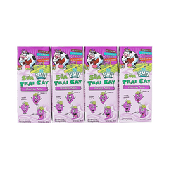 Sữa Trái Cây Kun Hương Nho 180ml