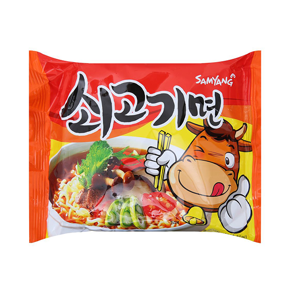 Mì Bò Ramen Samyang gói 120g