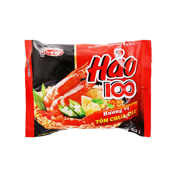 Mì Hảo Hảo 100 Tôm Chua Cay 65g