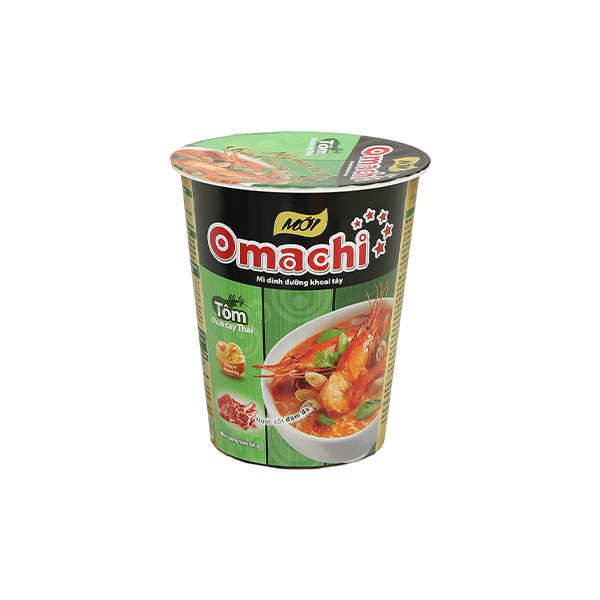 Mì Ly Omachi Tôm Chua Cay Thái 66g