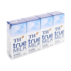Sữa TH True Milk Có Đường 180ml