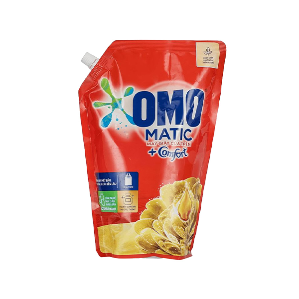 Nước Giặt Omo Comfort tinh dầu thơm túi 2kg