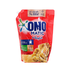 Nước Giặt Omo Matic Comfort Cửa Trên Hương Tinh Dầu 3,6kg