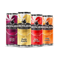 Nước lên men Strongbow Mix 4 vị 330ml