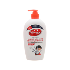 NRT Lifebuoy Bạc Bảo Vệ Chai 450ml