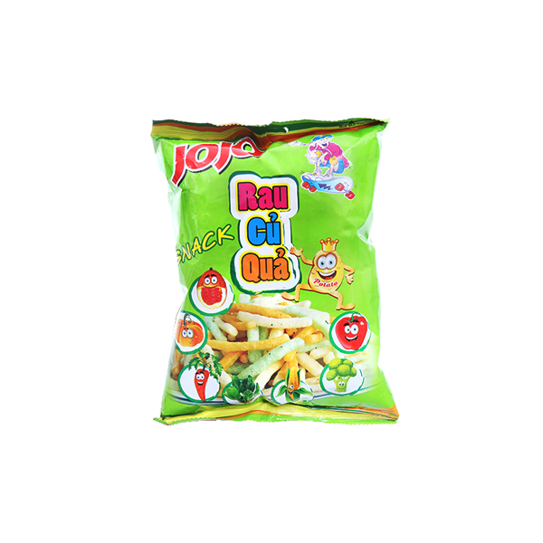 Snack Jojo Rau Củ Quả 38g