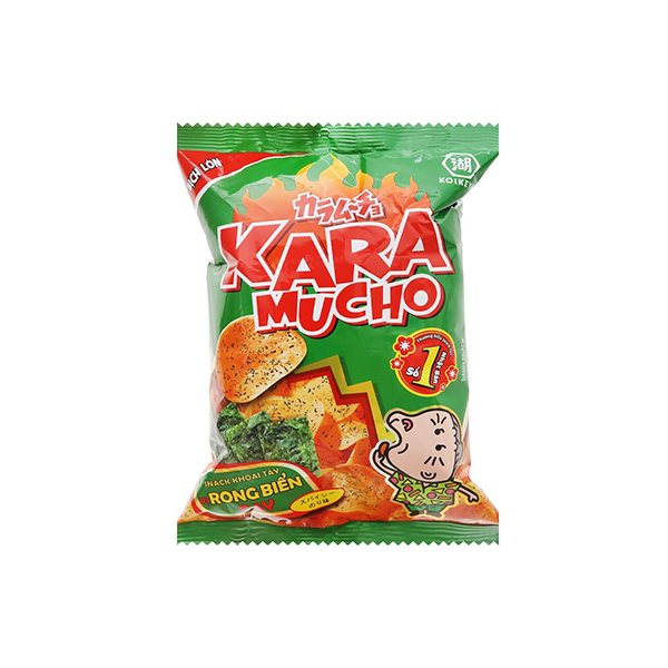 Snack Karamucho Rong biển Cay 44g
