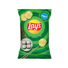 Snack Lays Tảo Biển Nori 150g