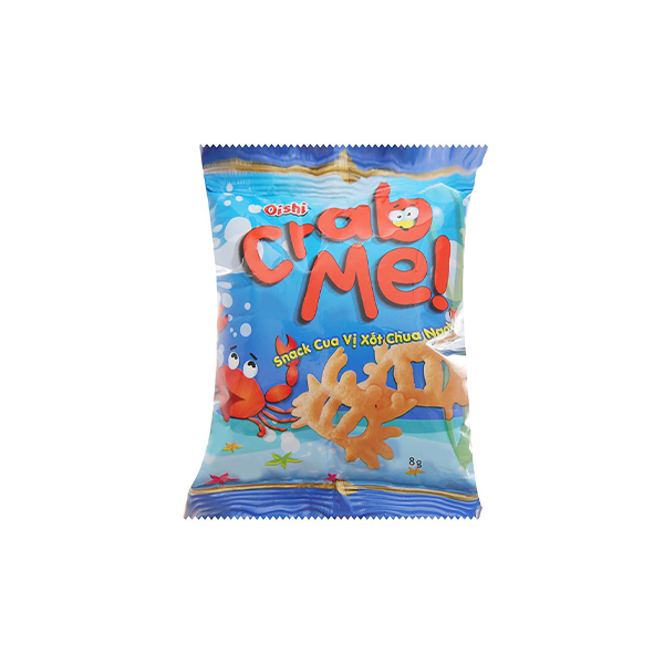 Snack Oishi Crap Me Chua Ngọt 14g