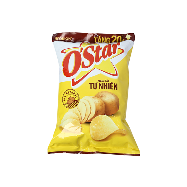 Snack OStar Tự Nhiên 63g