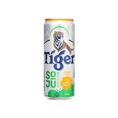 Bia Tiger Soju Vị Dưa Lưới lon 330ml