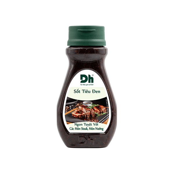 Sốt Tiêu Đen DhFoods 200g