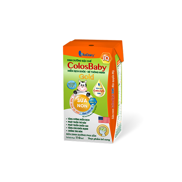 Sữa bột pha sẵn Colosbaby IQ Gold 110ml