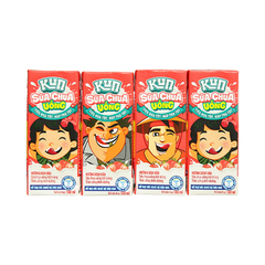 Sữa Chua Uống Kun Hương Kem Dâu 180ml