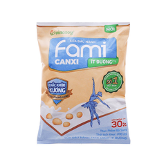 Sữa Đậu Nành Fami Canxi Ít Đường 200ml