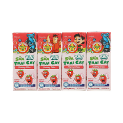 Sữa Trái Cây Kun Hương Dâu 180ml