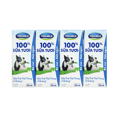 STTT Vinamilk Ít Đường 180ml