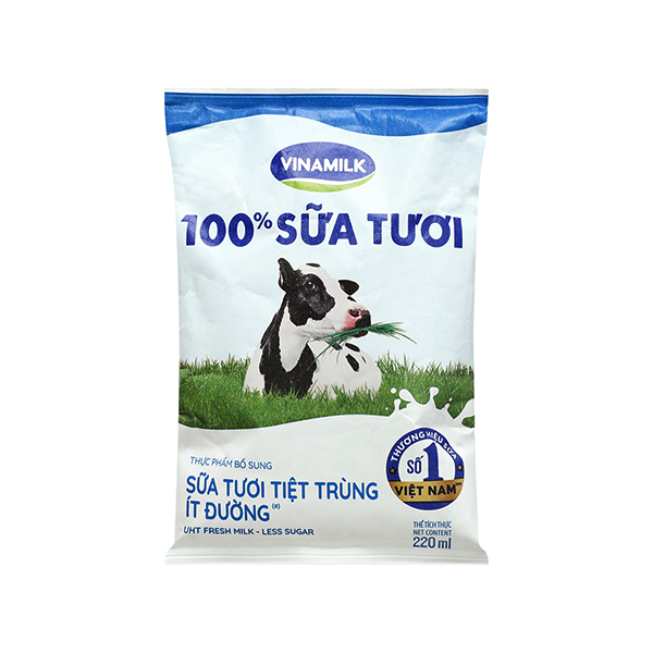 STTT Vinamilk Ít Đường 220ml