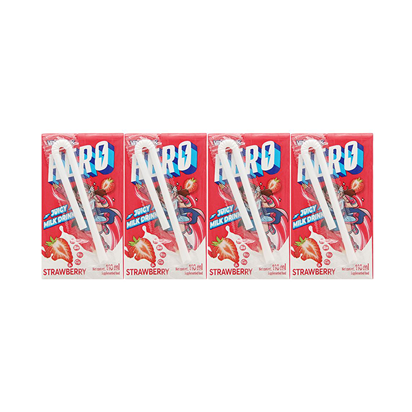 Sữa Tươi Vị Dâu Vinamilk Hero 110ml