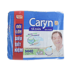 Tã Dán Siêu Thấm Caryn M40 (61 - 106cm)