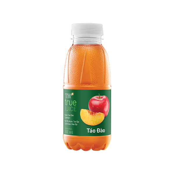 TH True Juice Táo Đào Chai 350ml