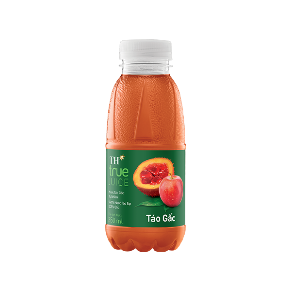 TH True Juice Táo Gấc Chai 350ml