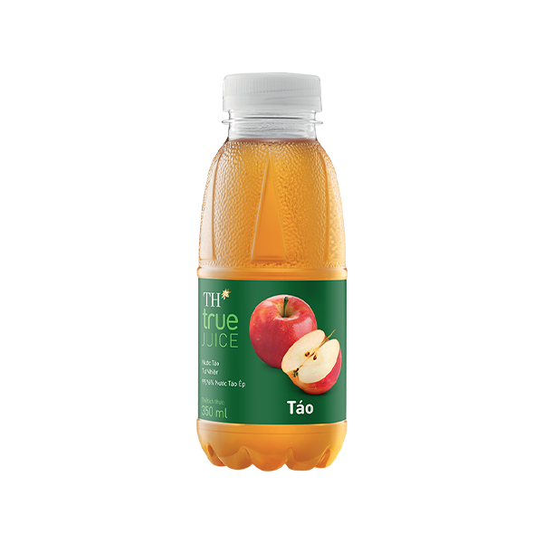TH True Juice Trái Cây Táo Chai 350ml