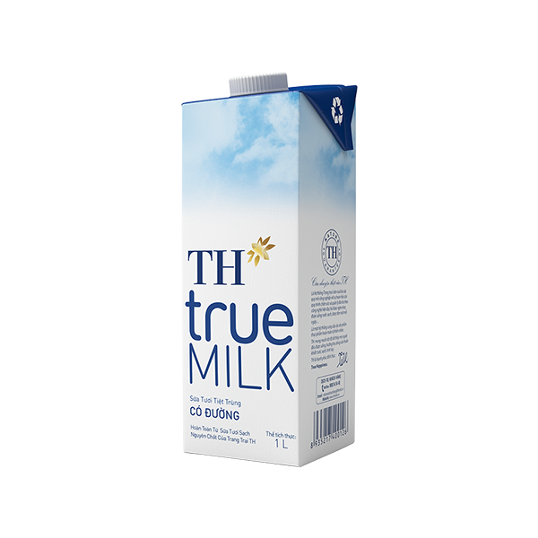 Sữa TH True Milk  Có Đường 1L